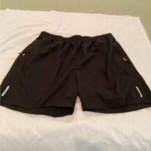 Black Men's Athletic Shorts. C
